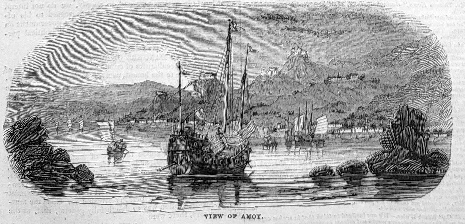 a view of Amoy 1842